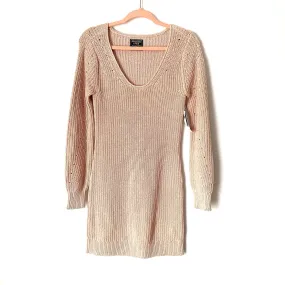 Abercrombie & Fitch Pink Sweater Dress NWT- Size XS