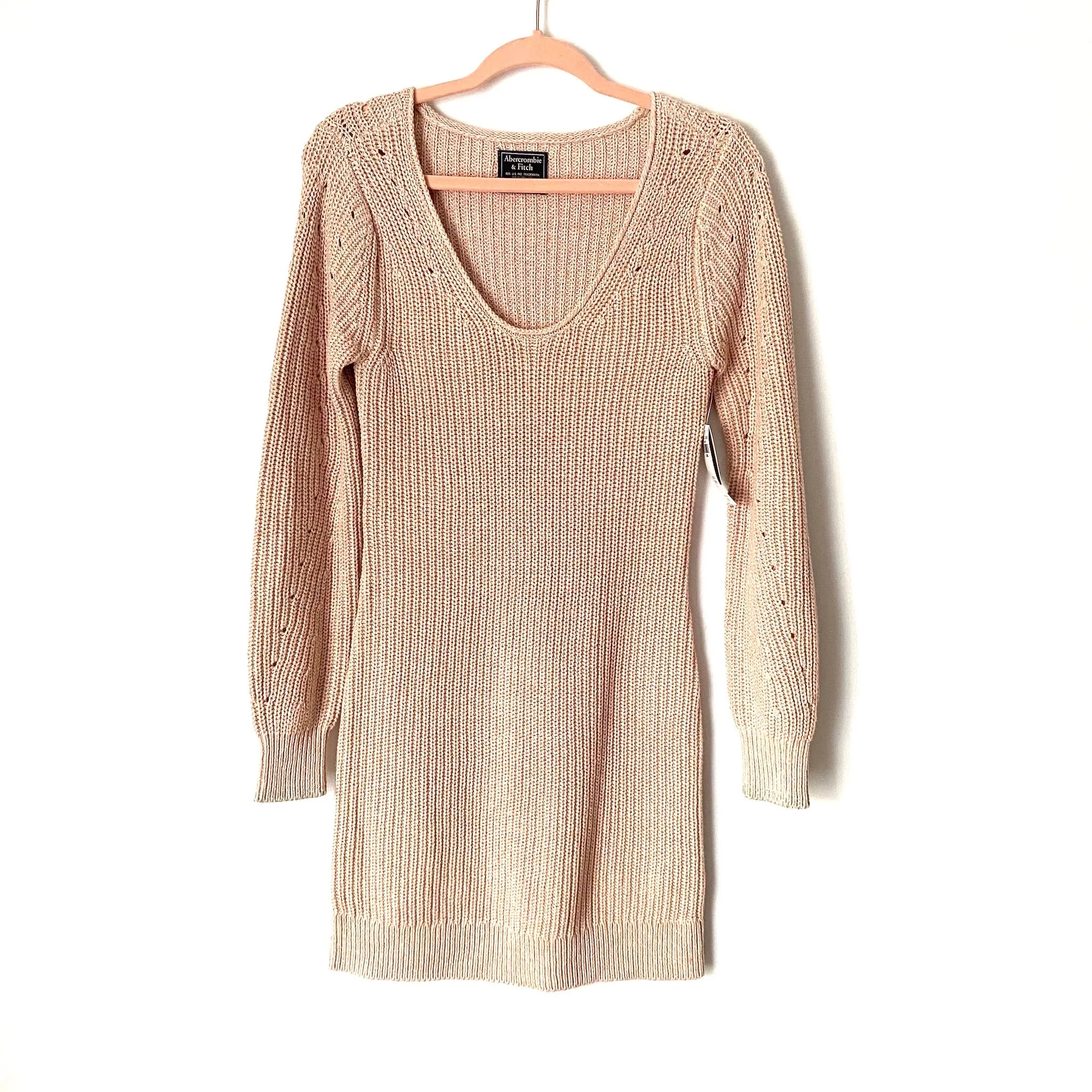 Abercrombie & Fitch Pink Sweater Dress NWT- Size XS