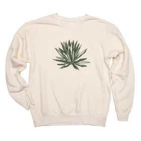 Agave Pigment Dyed Pullover Crew