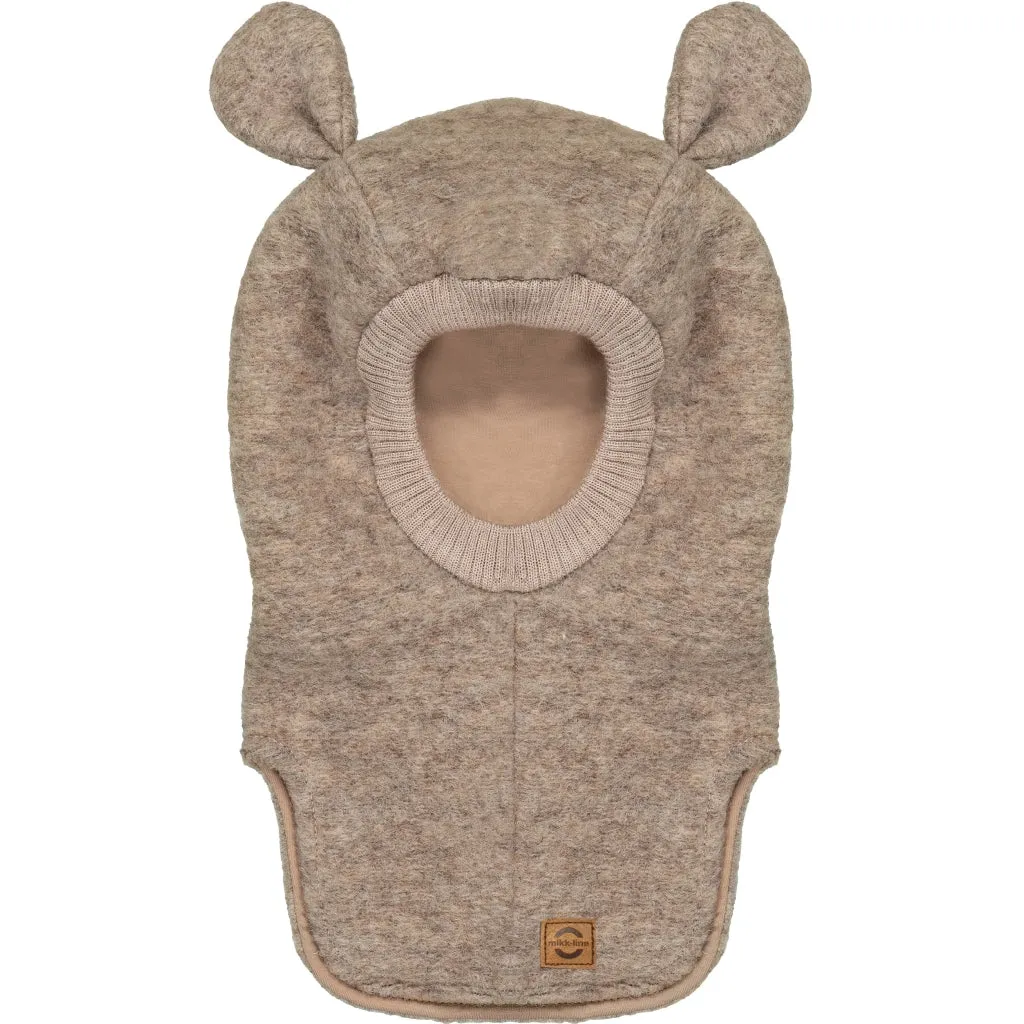 Airwool Balaclava w Ears - Melange Denver