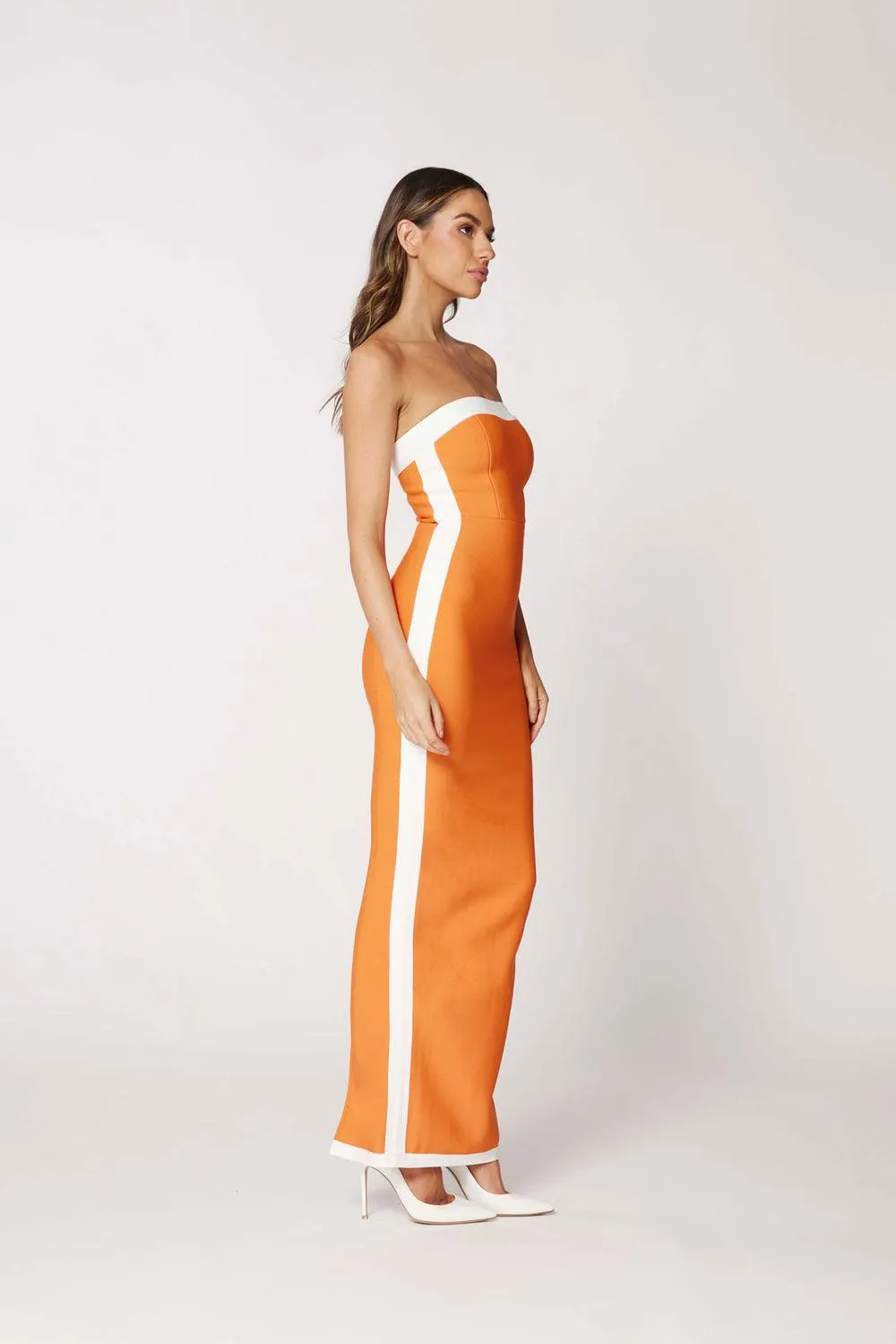 Ashley Dress - Orange