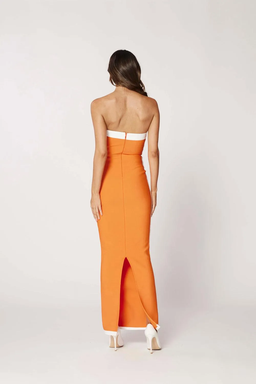 Ashley Dress - Orange