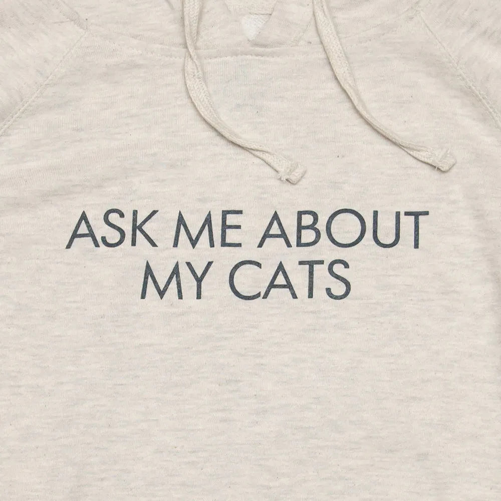 Ask Me About My Cats Unisex French Terry Hoodie