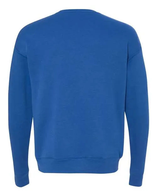 Bella   Canvas Men's Sponge Fleece Drop Shoulder Crewneck Sweatshirt