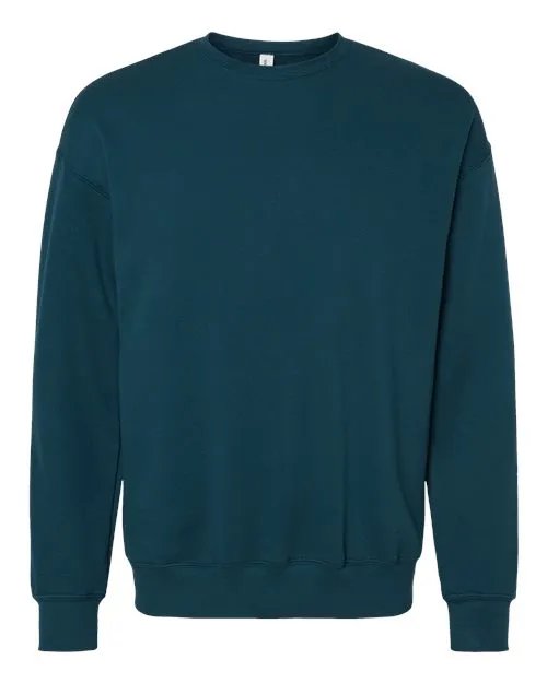 Bella   Canvas Men's Sponge Fleece Drop Shoulder Crewneck Sweatshirt