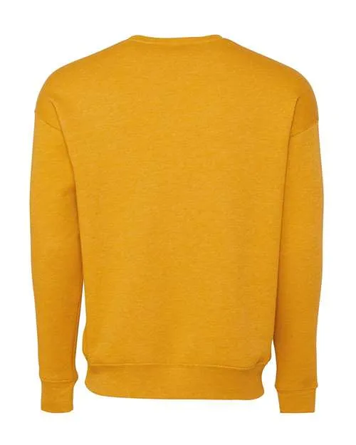 Bella   Canvas Men's Sponge Fleece Drop Shoulder Crewneck Sweatshirt