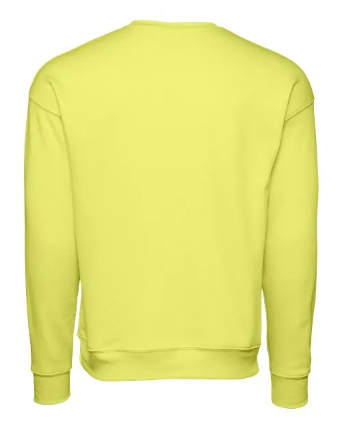 Bella   Canvas Men's Sponge Fleece Drop Shoulder Crewneck Sweatshirt