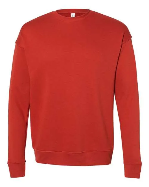 Bella   Canvas Men's Sponge Fleece Drop Shoulder Crewneck Sweatshirt