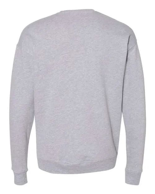 Bella   Canvas Men's Sponge Fleece Drop Shoulder Crewneck Sweatshirt