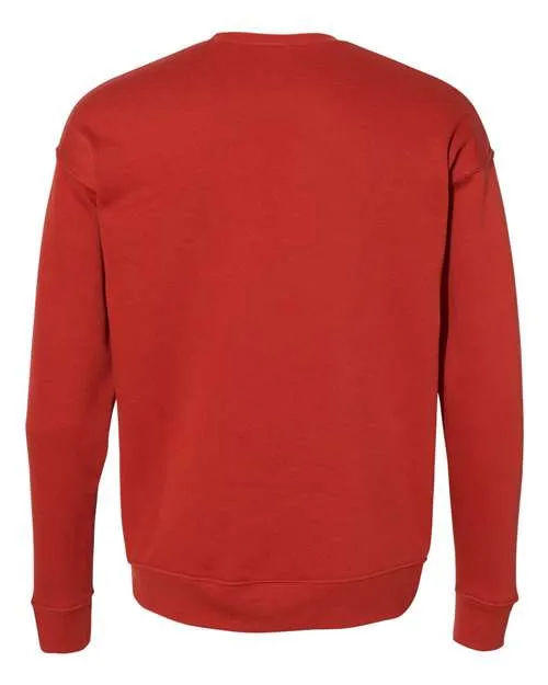 Bella   Canvas Men's Sponge Fleece Drop Shoulder Crewneck Sweatshirt