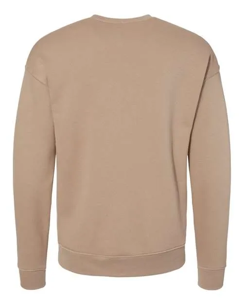 Bella   Canvas Men's Sponge Fleece Drop Shoulder Crewneck Sweatshirt