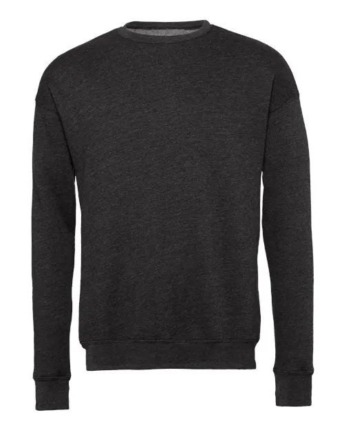 Bella   Canvas Men's Sponge Fleece Drop Shoulder Crewneck Sweatshirt