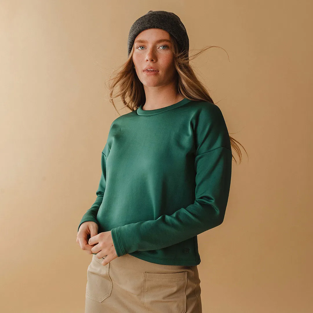 Brighton Pullover, Emerald