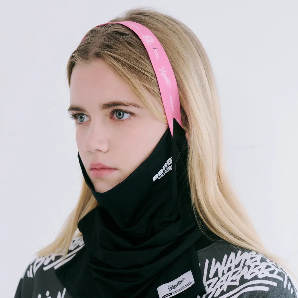 BSRBT V-LINE LOGO BAND BALACLAVA PINK [NO.1]