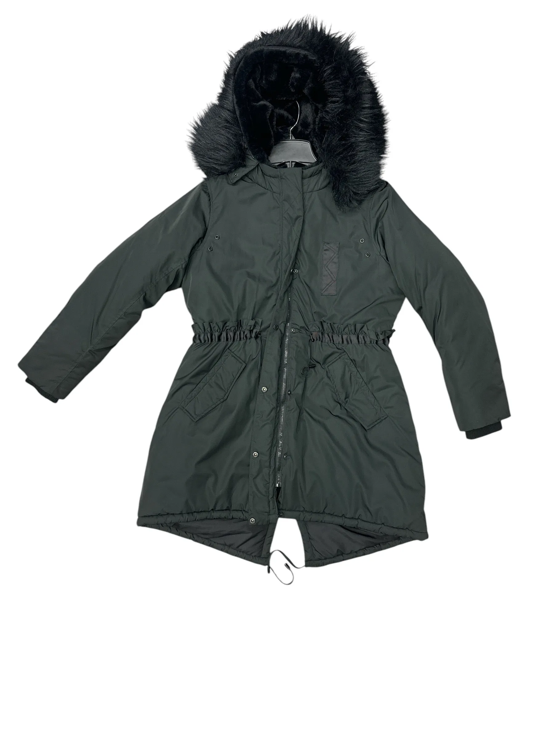 Coat Parka By Jessica Simpson In Black, Size: M