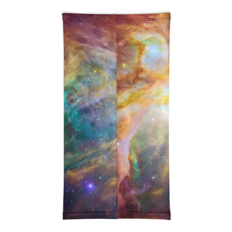 Cosmic Galaxy sky Cloud Orion Nebula Neck Gaiter Face cover scarf, Head wrap Balaclava Mask Wrist & Hairband men women - US Fast Shipping