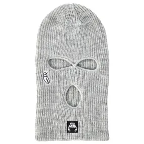 Crab Grab Goon Mask Balaclava - Heather Grey