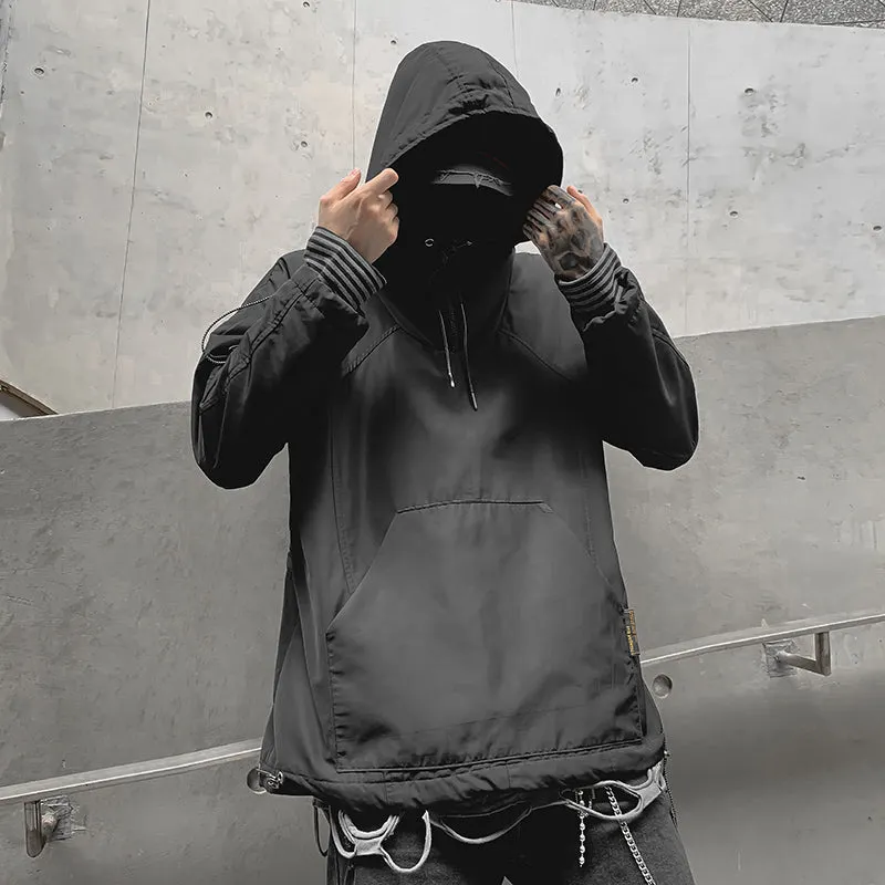 Dark Pullover Jacket