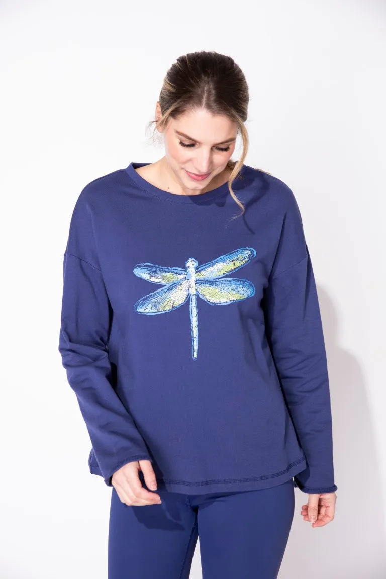 Destination Dragonfly Pullover in Fog by Escape