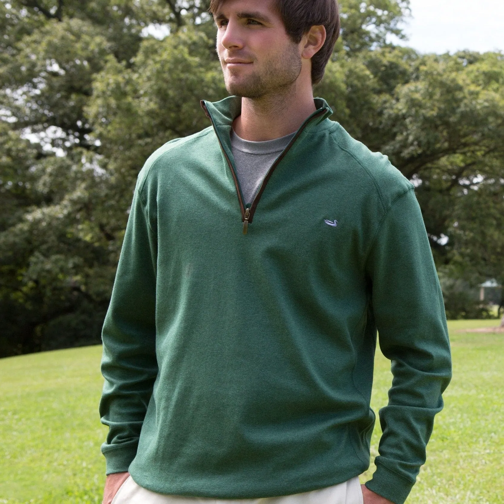 DownpourDRY Cotton 1/4 Zip Pullover