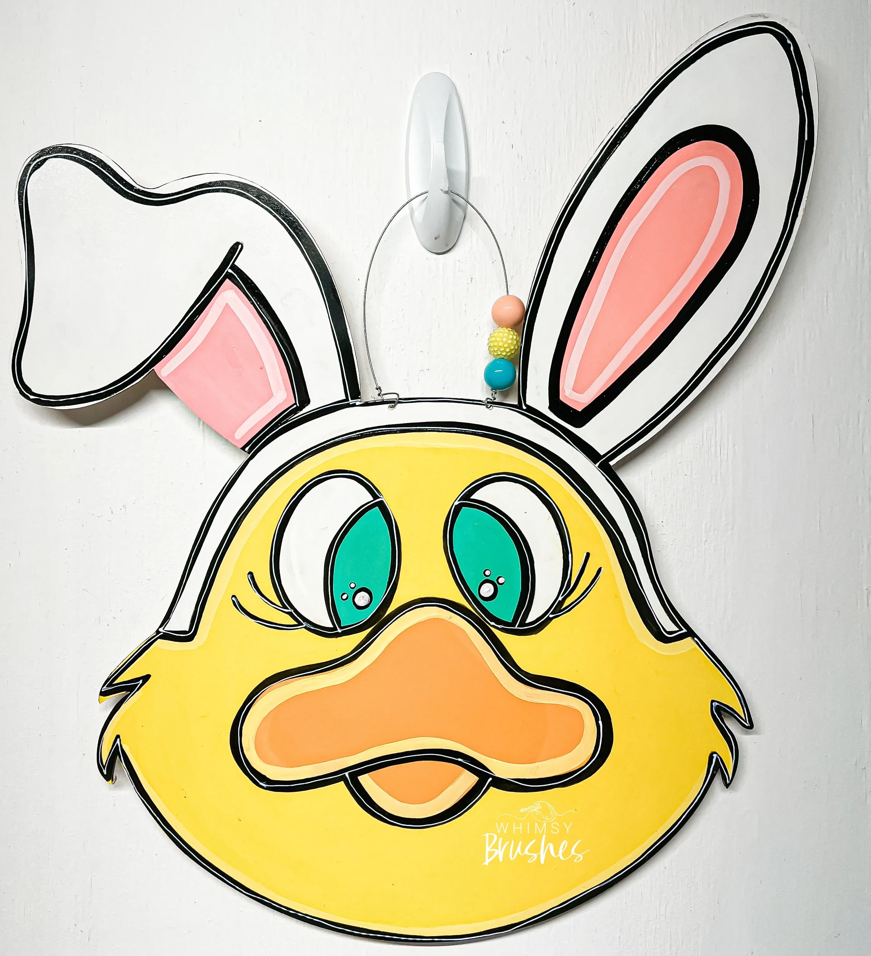 Easter Bunny Chic Doorhanger