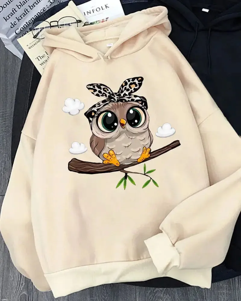 Fashion Women Cute Cartoon Hoodie