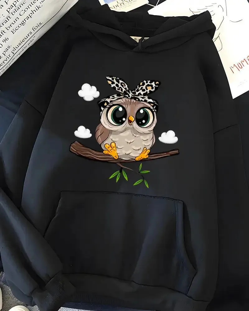 Fashion Women Cute Cartoon Hoodie