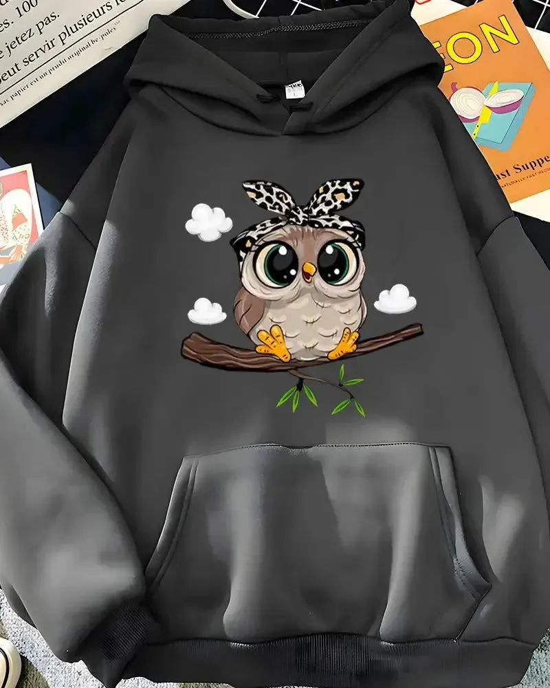 Fashion Women Cute Cartoon Hoodie