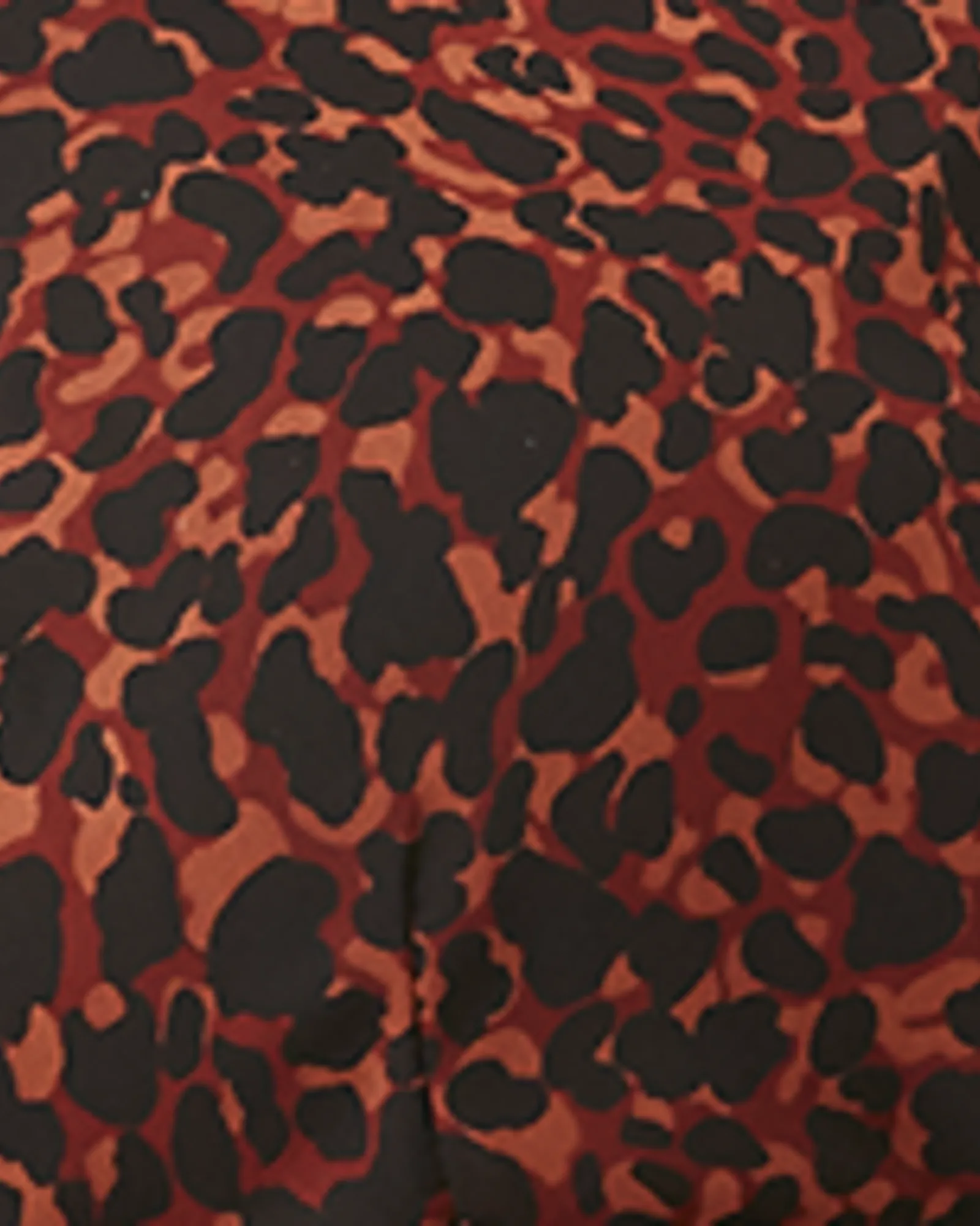 Felicity Animal Print Shirt Dress | Bronze / Black