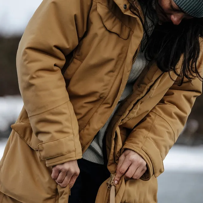 Fjallraven Women's Nuuk Parka in Buckwheat Brown