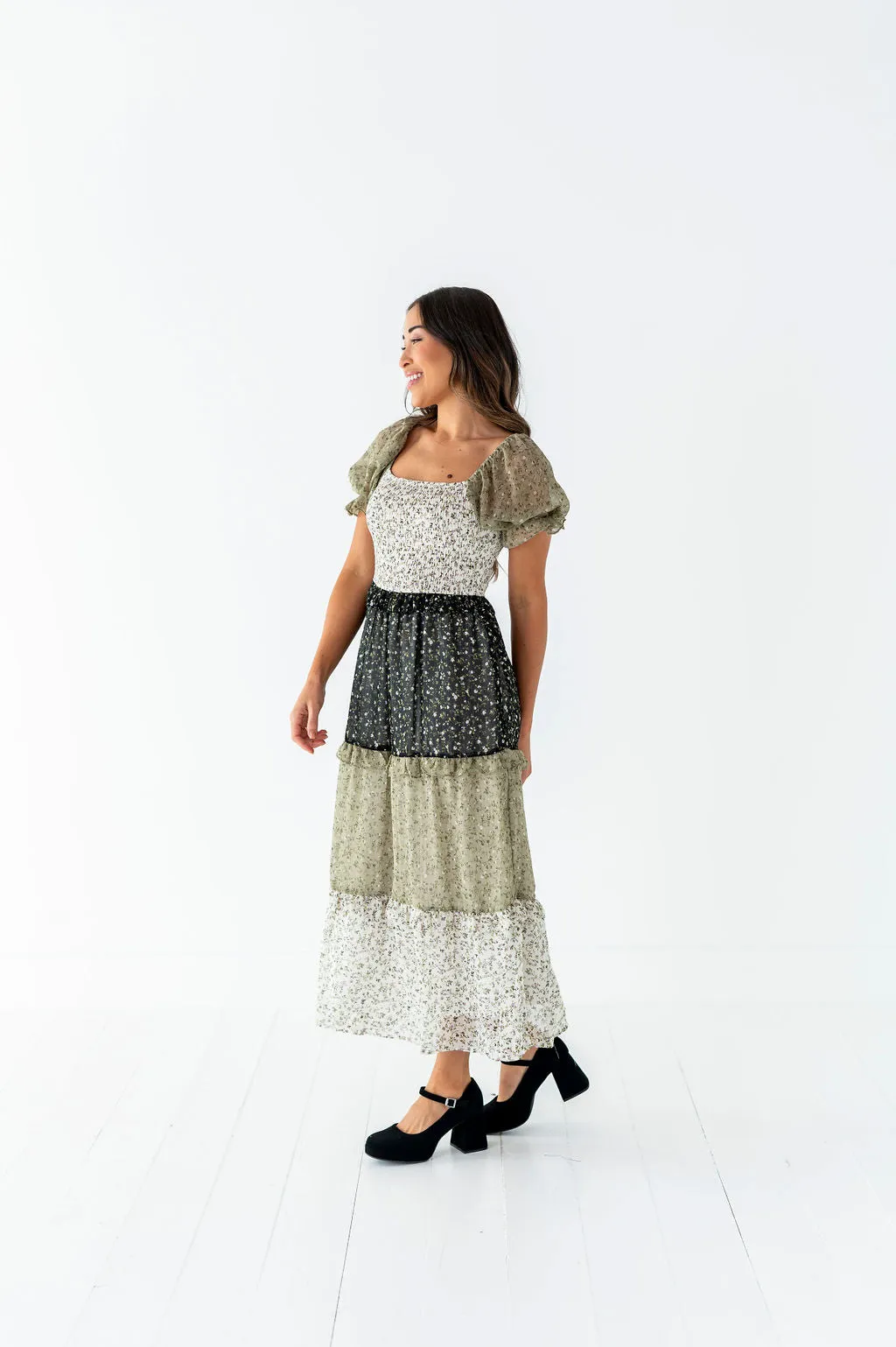 Flora Tiered Dress