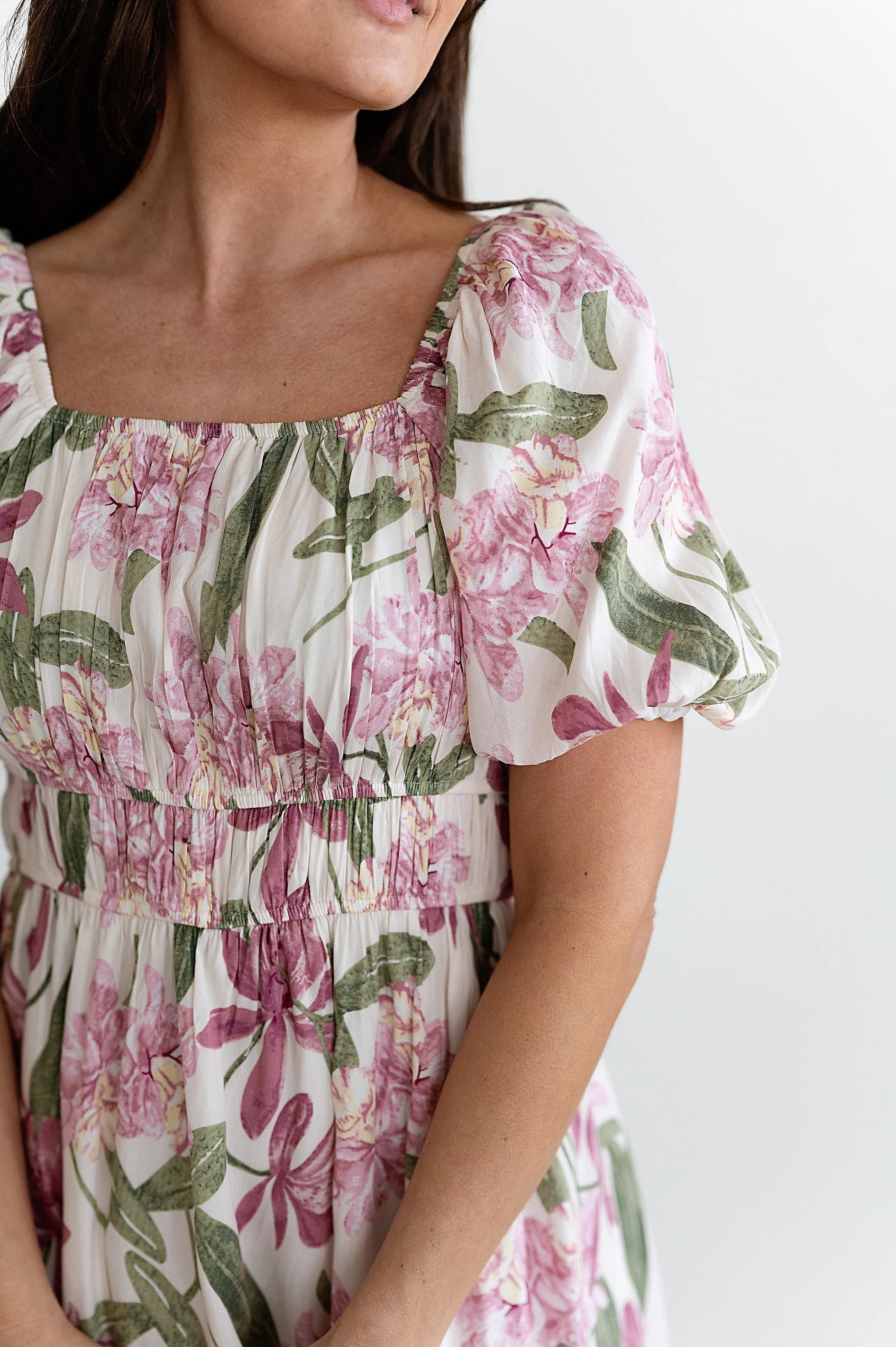 Florence Floral Dress - Size 2X Left