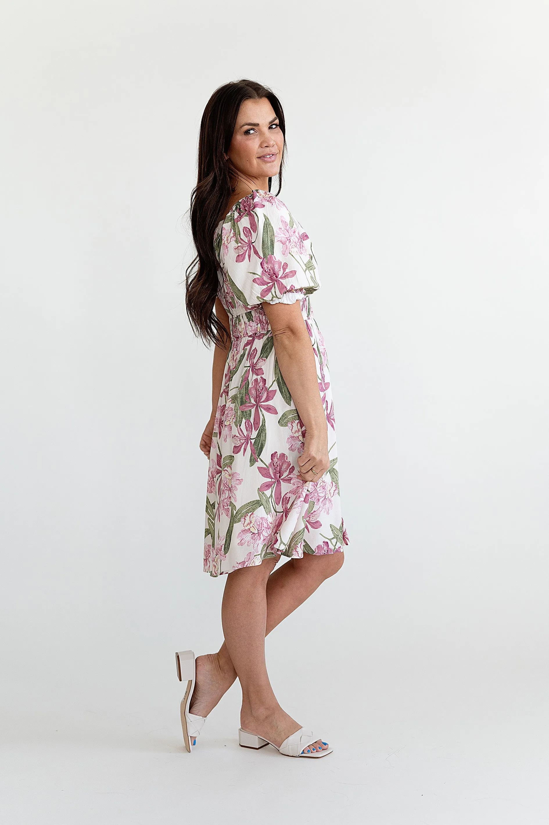 Florence Floral Dress - Size 2X Left