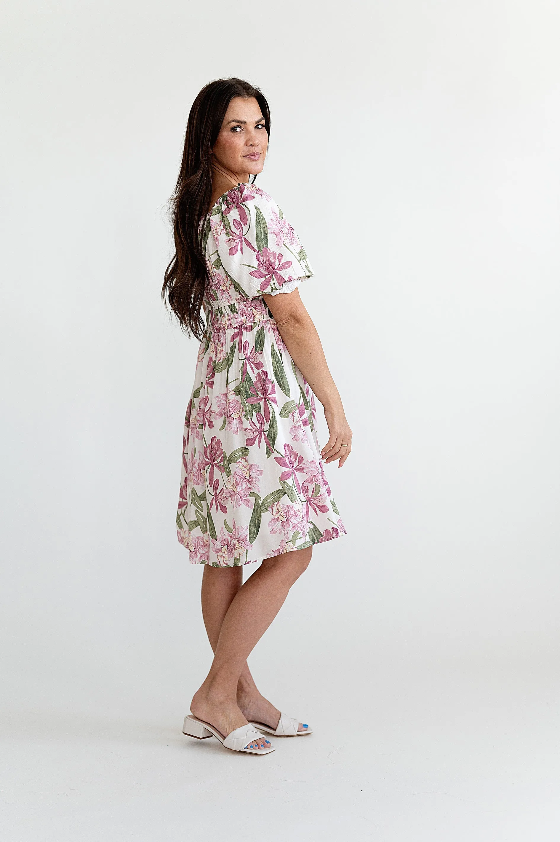 Florence Floral Dress - Size 2X Left