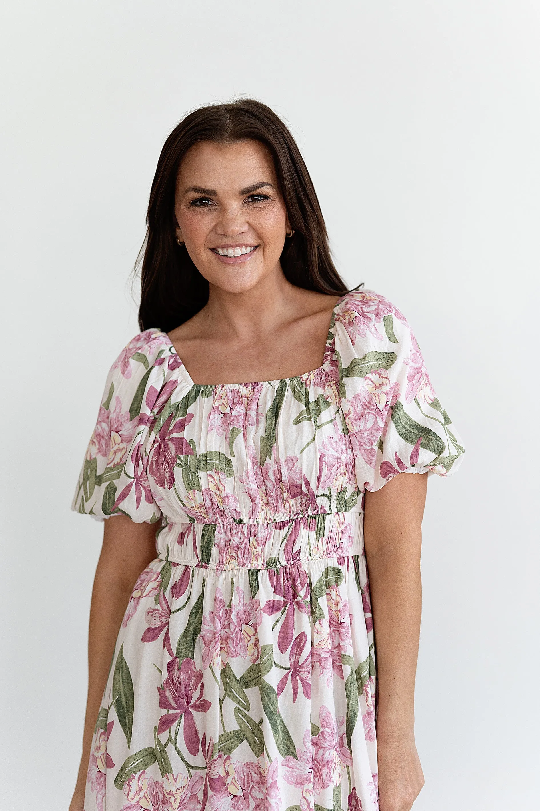 Florence Floral Dress - Size 2X Left