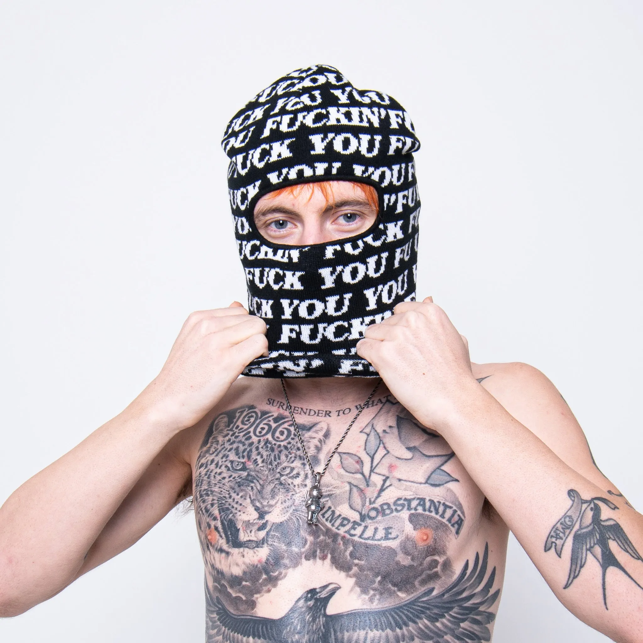 Fuckin Fuck Balaclava (Black)