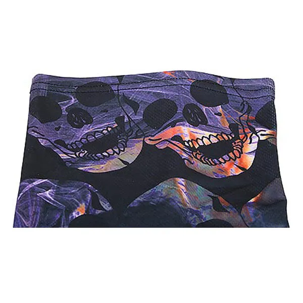 Gear Gremlin Skull Bandana Purple