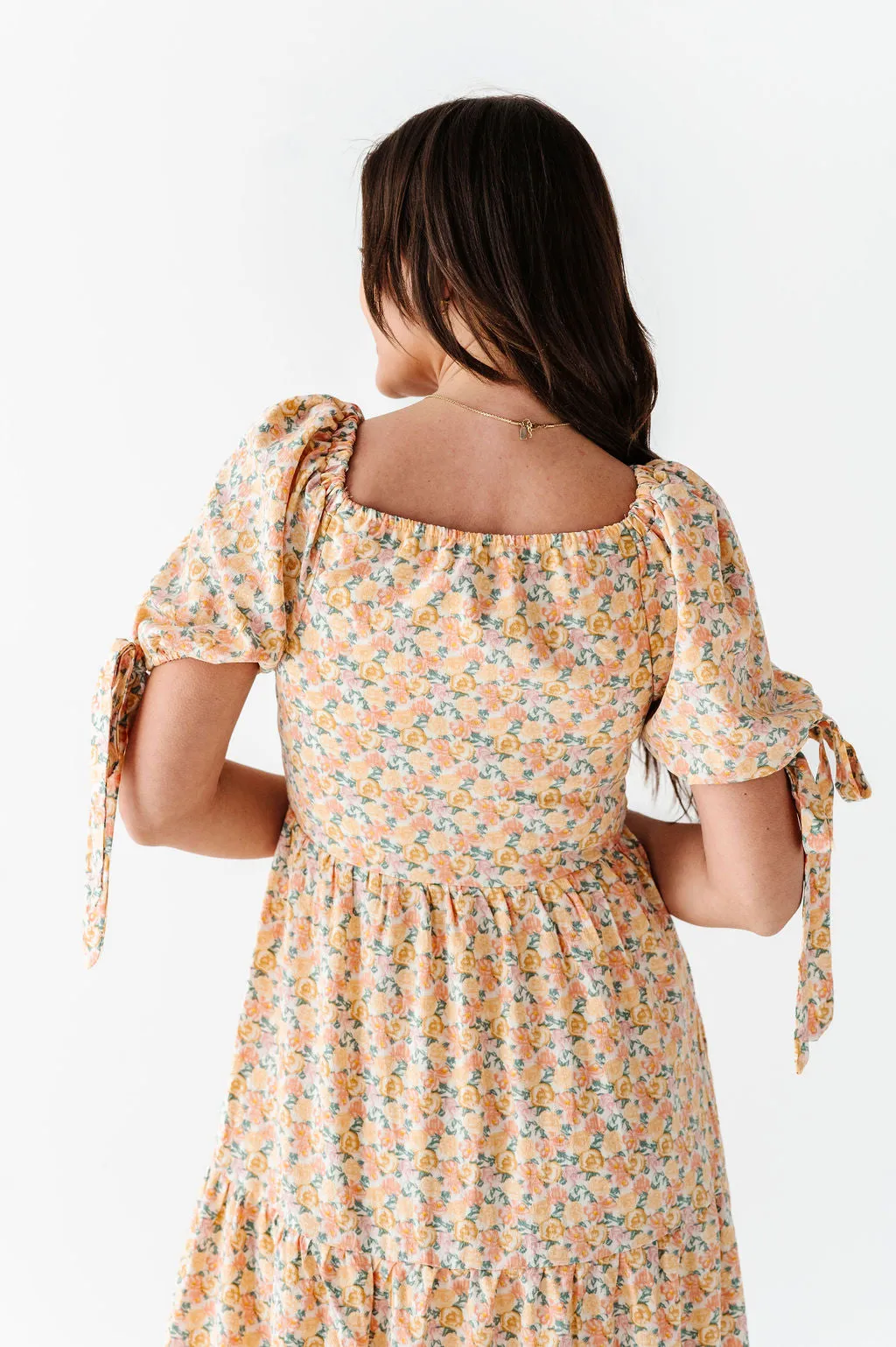 Gemma Smocked Floral Dress