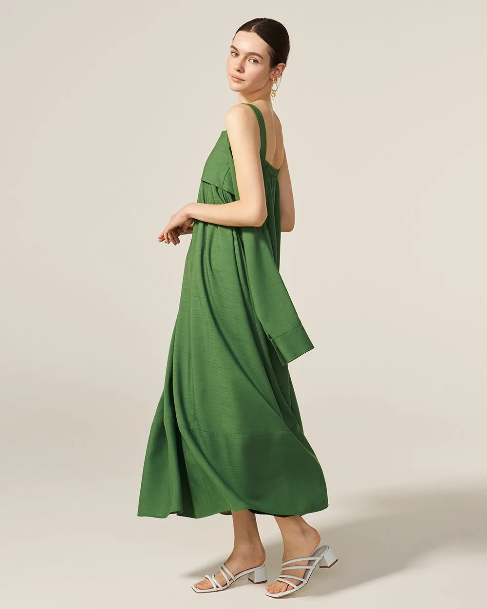 Grass Green Park Dress