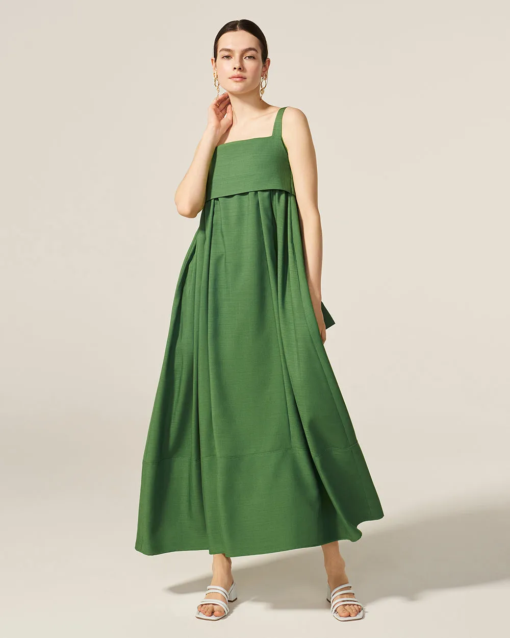 Grass Green Park Dress