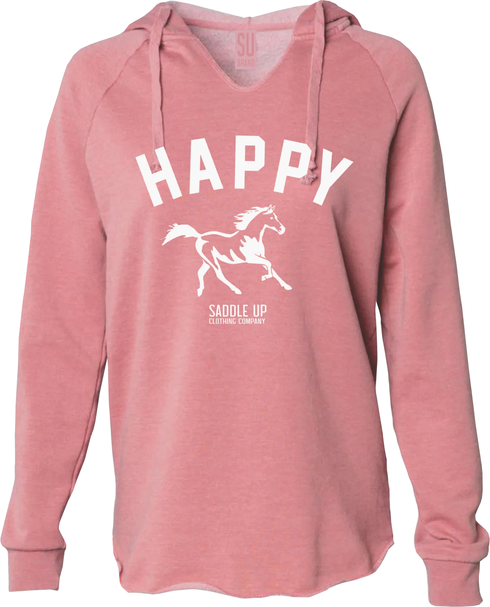 Happy Cozy Lightweight Hoodie