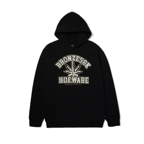 HUF X BRONZE Plantware Pullover Hoodie Black