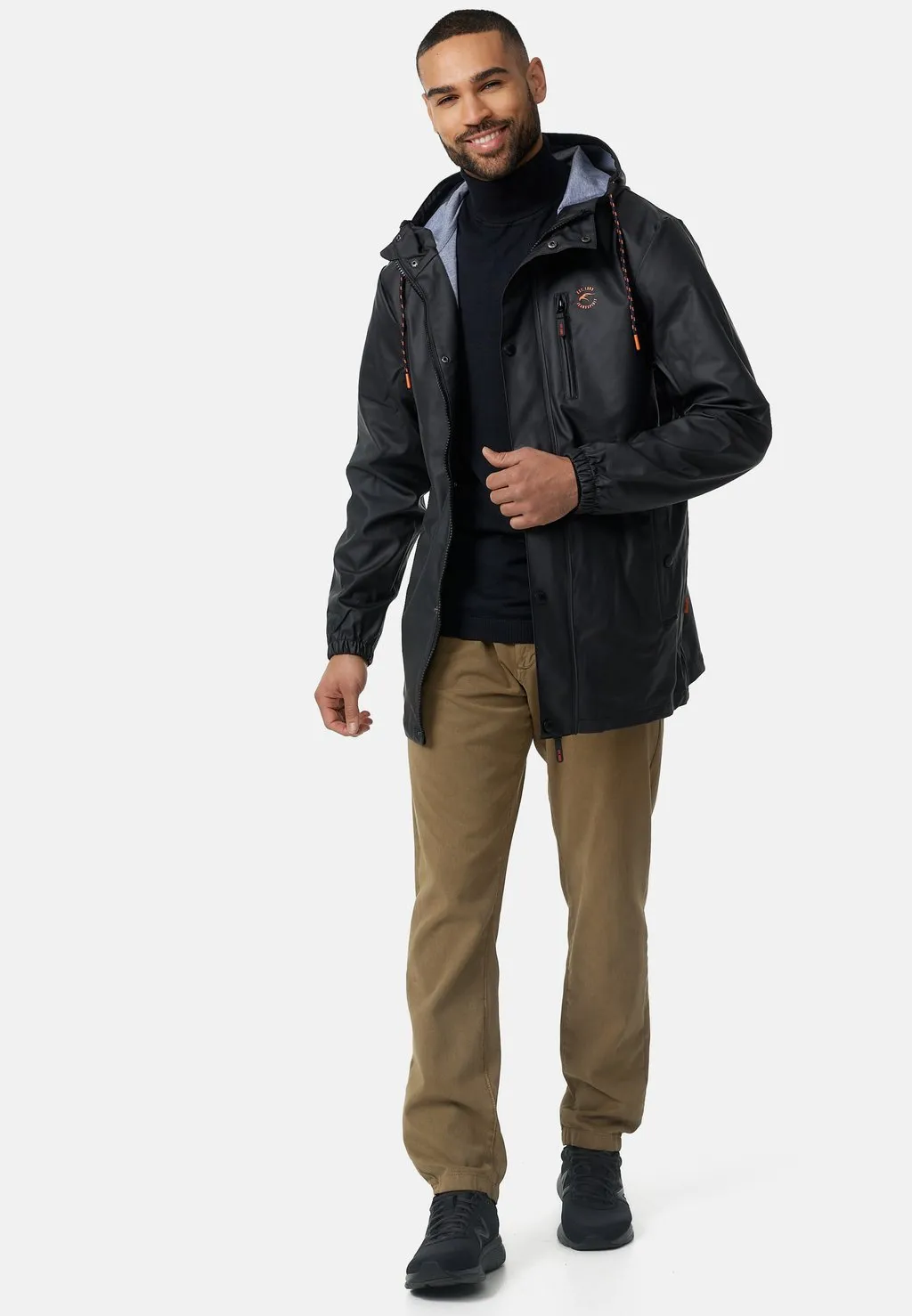 Indicode parka, black