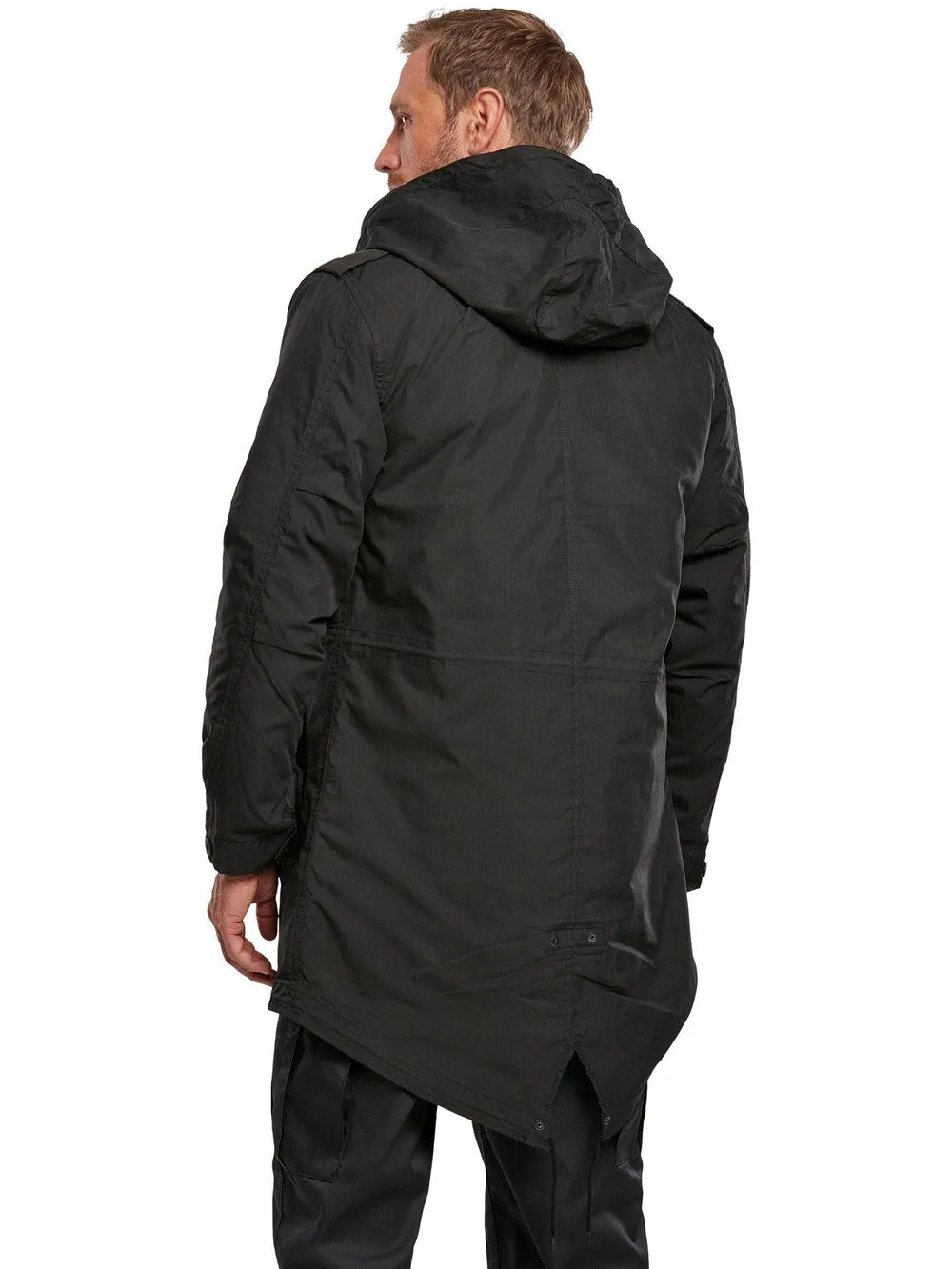 Interseasonal parka Brandit, black