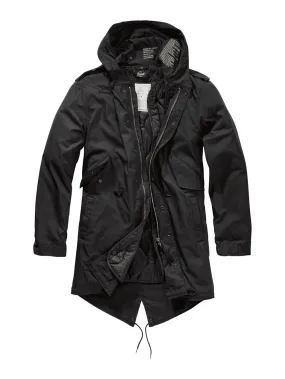 Interseasonal parka Brandit, black