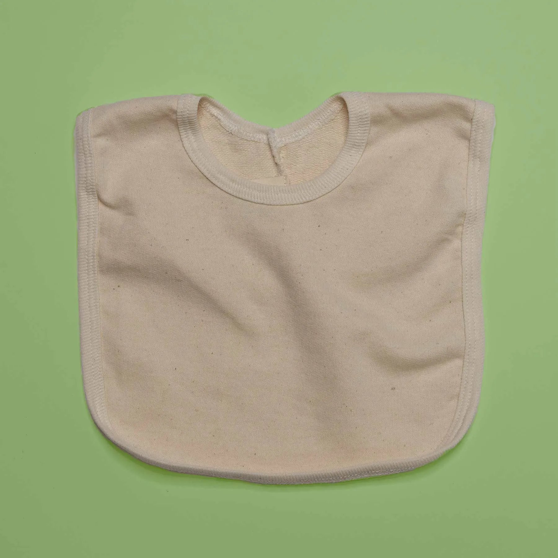 MEALTIME 100% Organic Cotton Baby Bib (Chemical-free) (Made in USA)