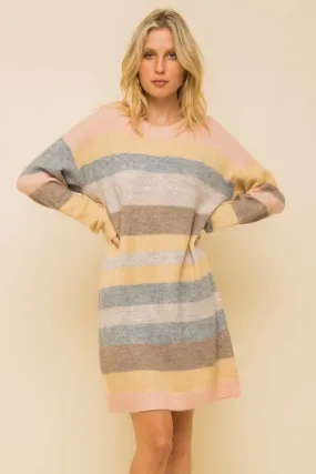 Melange Sweater Dress