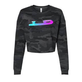 Ombre Blade Camo Women's Sweatshirt - M