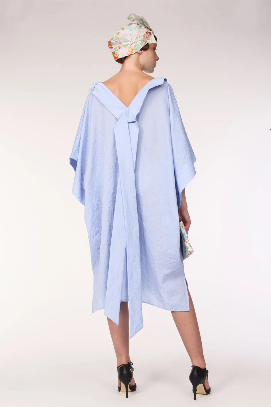 Origami Caftan / Iceland Blue