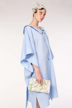 Origami Caftan / Iceland Blue